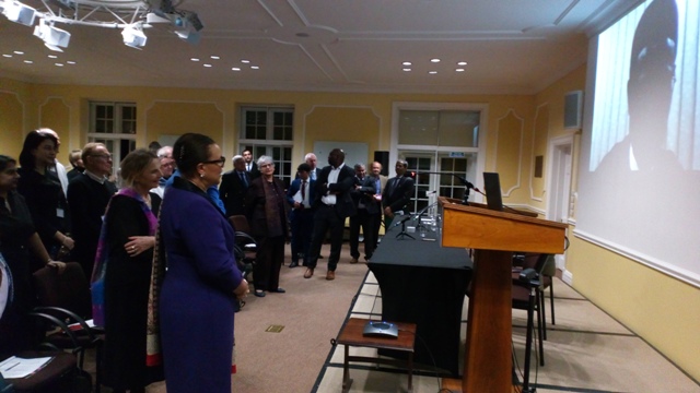 Zoom call with Chief Emeka Anyaoku to mark his 90th birthday